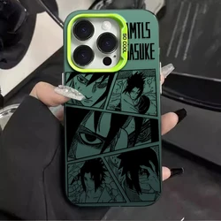 Premium Anime Uchiha Sasuke Hard Phone Case Cover - Galaxy Note20 Ultra (8)