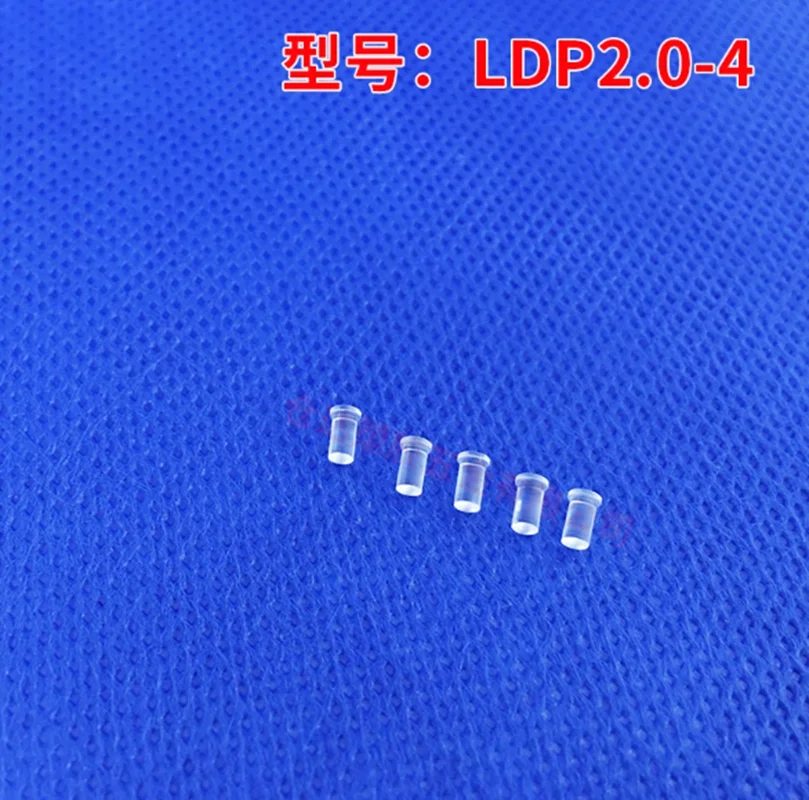 

LDP Aperture 2mm Transparent Light Guide High Light Transmittance LED Indicator Signal Light Light Emitting Diode Light Pipe