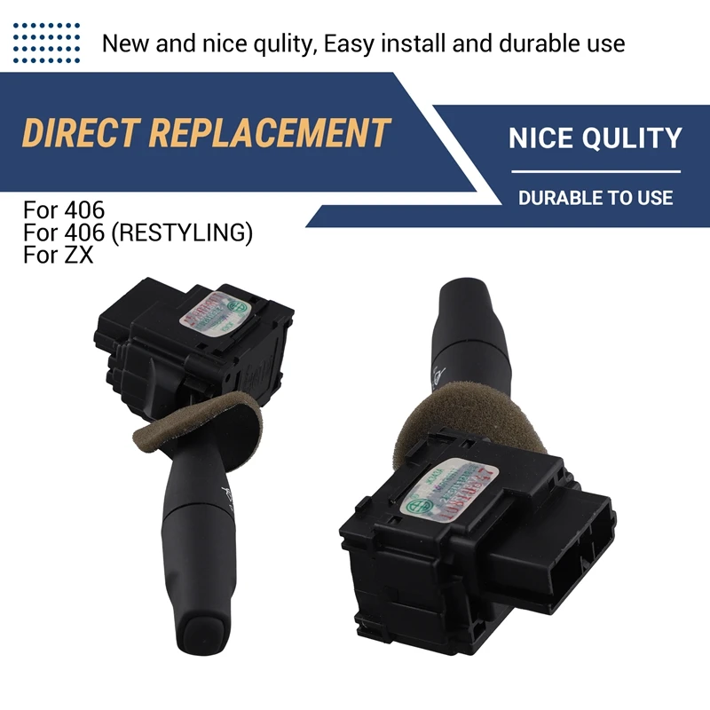 For Peugeot 406 406 RESTYLING Citroen ZX Window Wash-Wipe Contrl Switch Glass Cleaning Wiper Switch 6239K9
