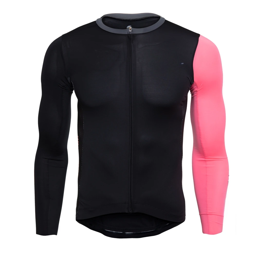 thumbnail image 1 of Maillot de ciclismo de manga larga para hombre Pro Team 2023, ropa transpirable para ciclismo de primavera y otoño, 1 of 5