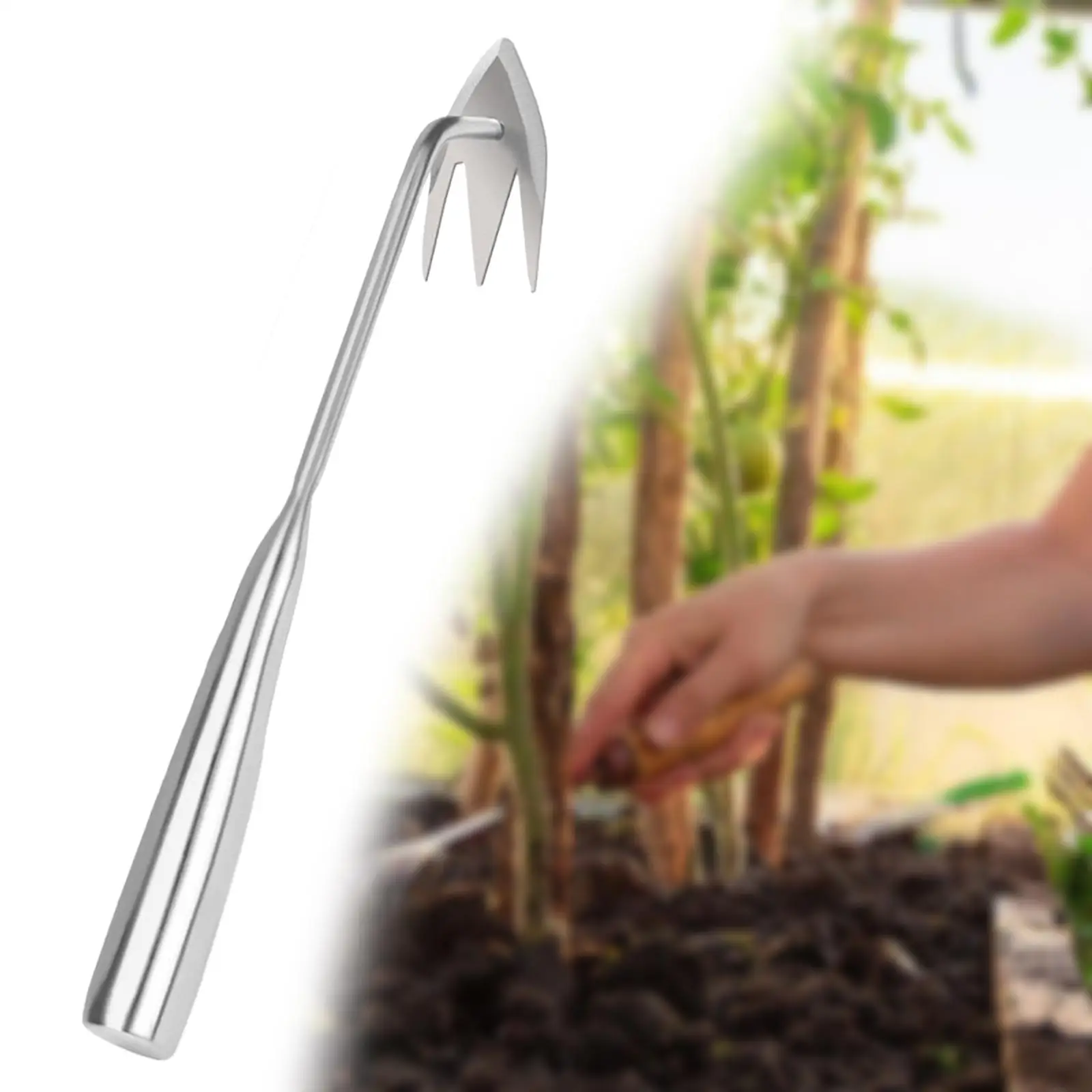 Hand Weeder with Ergonomic Handle Weeding Puller Tool 34cm Multifunctional Weeder for Yard Courtyard Backyard Garden Bonsai Hand Weeder with Ergonomic Handle Weeding Puller Tool 34cm Multifunctional Weeder for Yard Courtyard Backyard Garden Bonsai