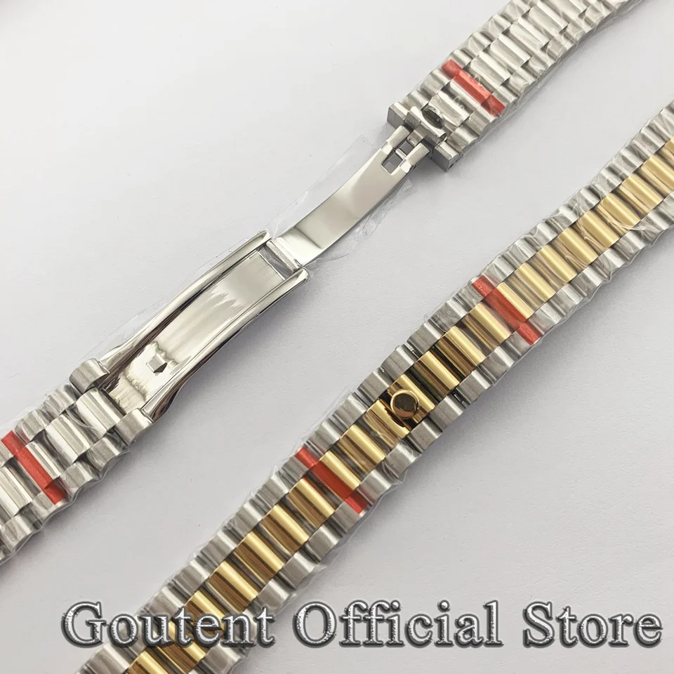 Fibbia Sicurezza Cinturino Orologio In Acciaio Inossidabile Estremit Dritta Curva Misure 16 644070 - Foto 8