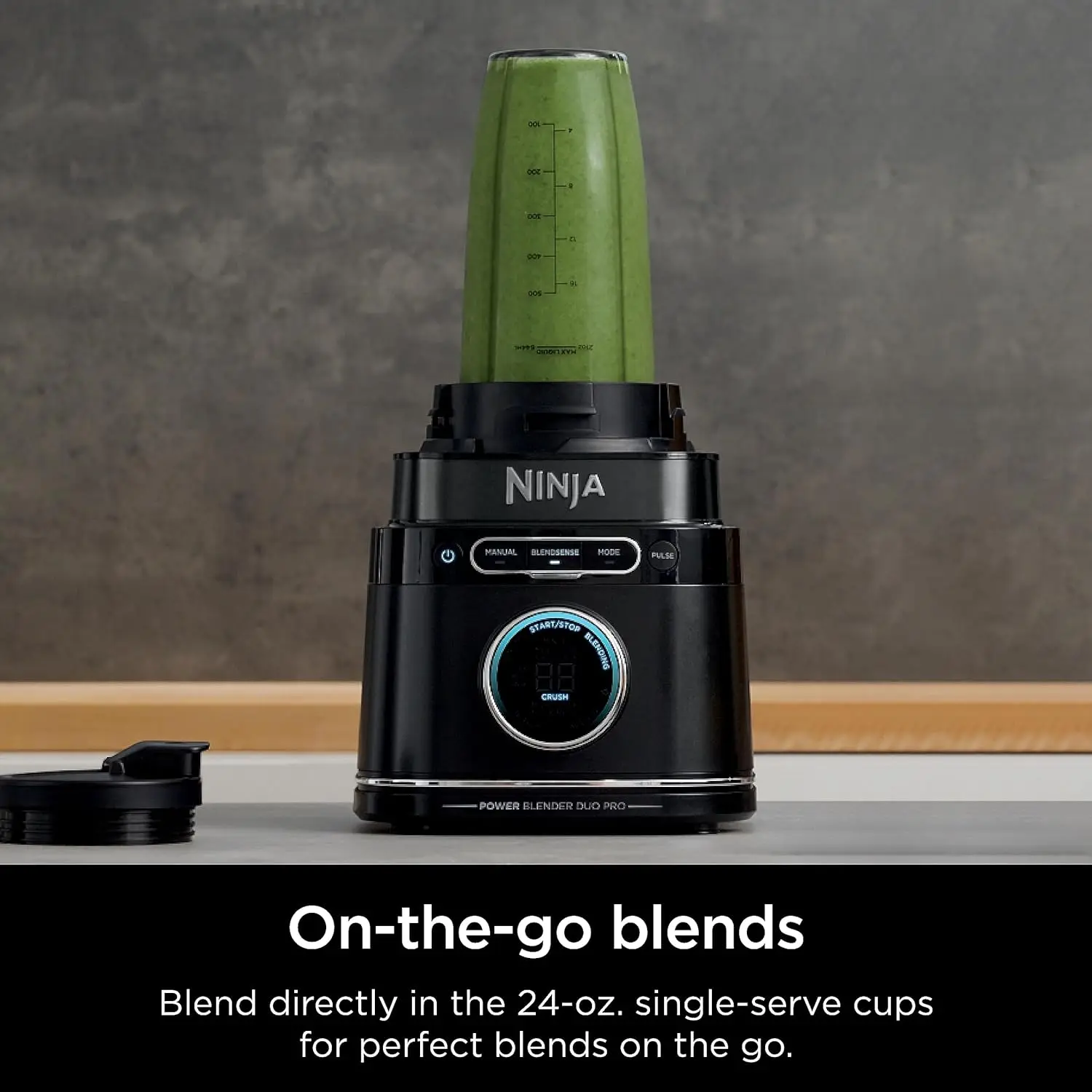 Ninja® Nutri-Blender Pro with Auto IQ®, 1000 Watts, Personal Blender, Juicer  Machine, Smoothie Cup, Household Appliances - AliExpress