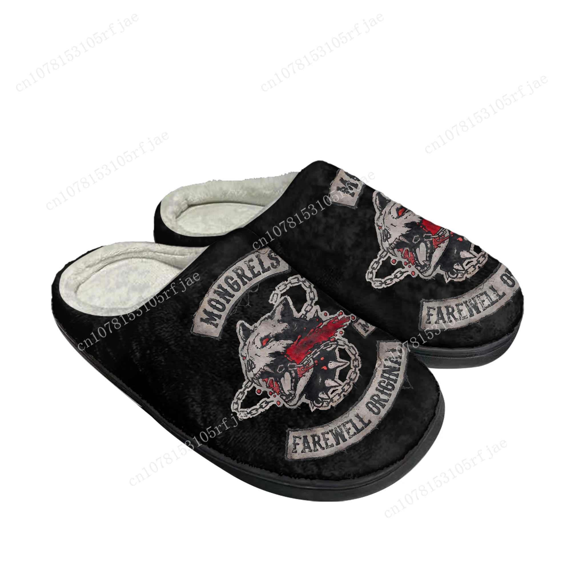Days Gone Custom Home Cotton Slippers Anime Cartoon Game Mens Womens Plush Bedroom Casual Keep Warm Shoes Tailor Made Slipper