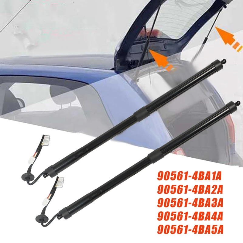 

2Pcs Power Hatch Lift Support 90561-4BA1A 905614BA4A Parts For Nissan Rogue S SL SV 2014-2019 Tailgate Lift Gate Actuator