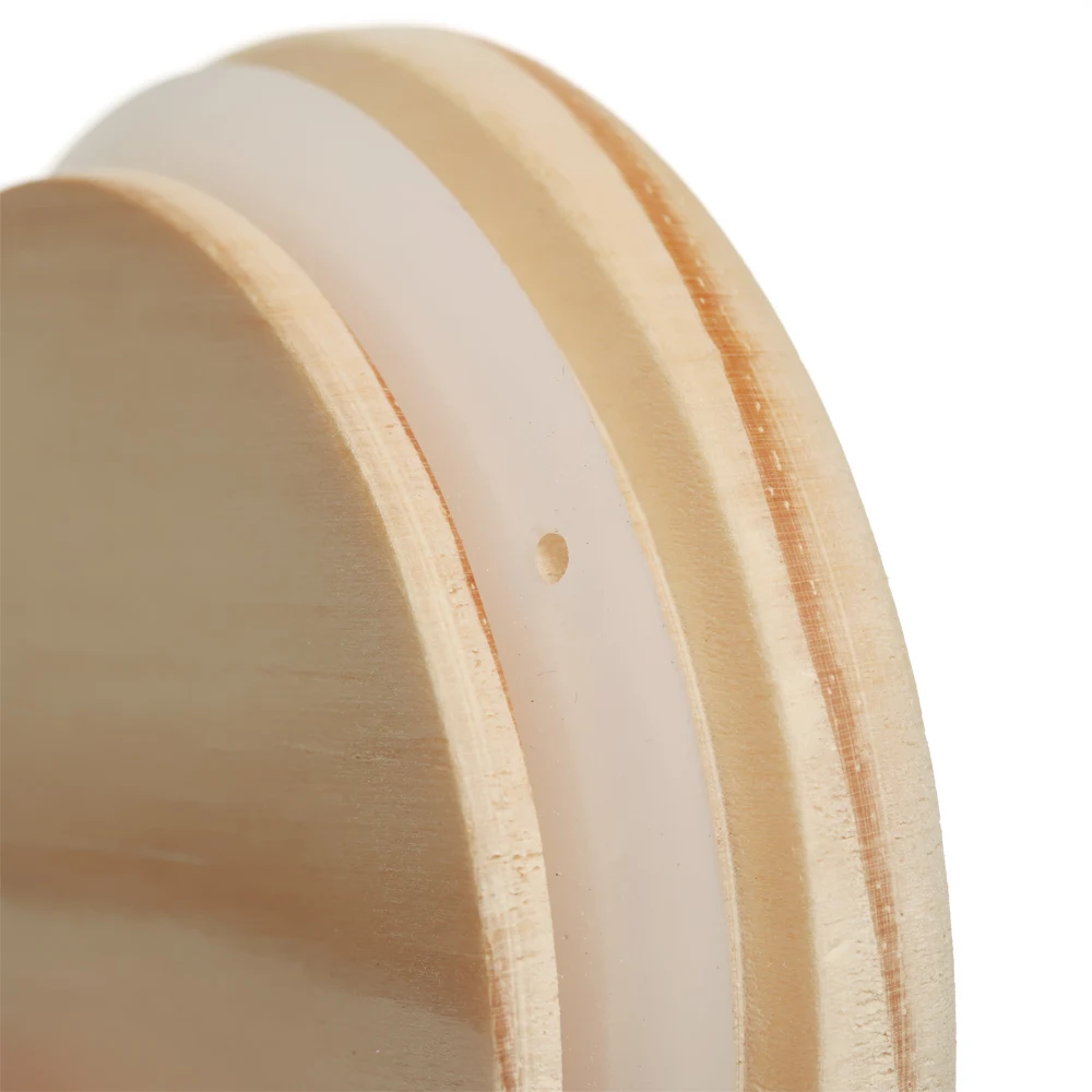 Wooden Jar Lids Various Sizes Reusable Wooden Kitchen Organization Bottle Sealing Caps