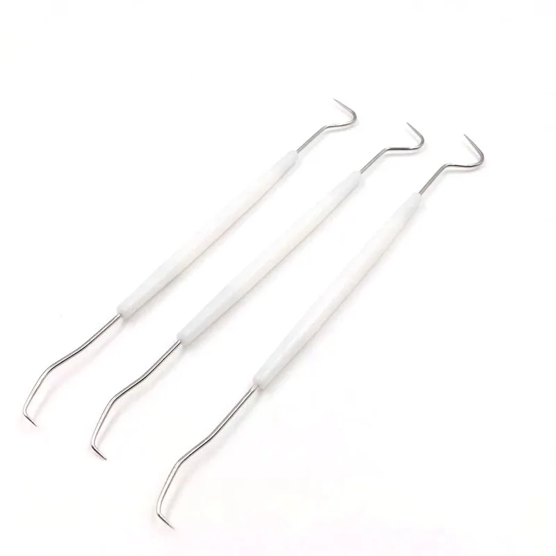 1 Or 5pcs/lot Stainless Steel Double Ends Dentist Teeth Clean Hygiene