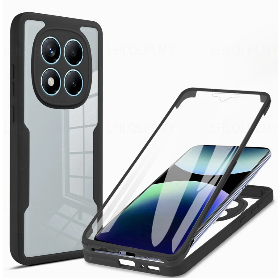 360° Shockproof Protective Case with Front and Back Coverage
