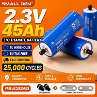 Batterie au lithium titanate Yinlong 2.3V 45Ah & 12V 45Ah 66160 LTO pour démarrage de voiture 13.8V, portable, boîtier transparent, DIY + chargeur 5A, stock UE 6