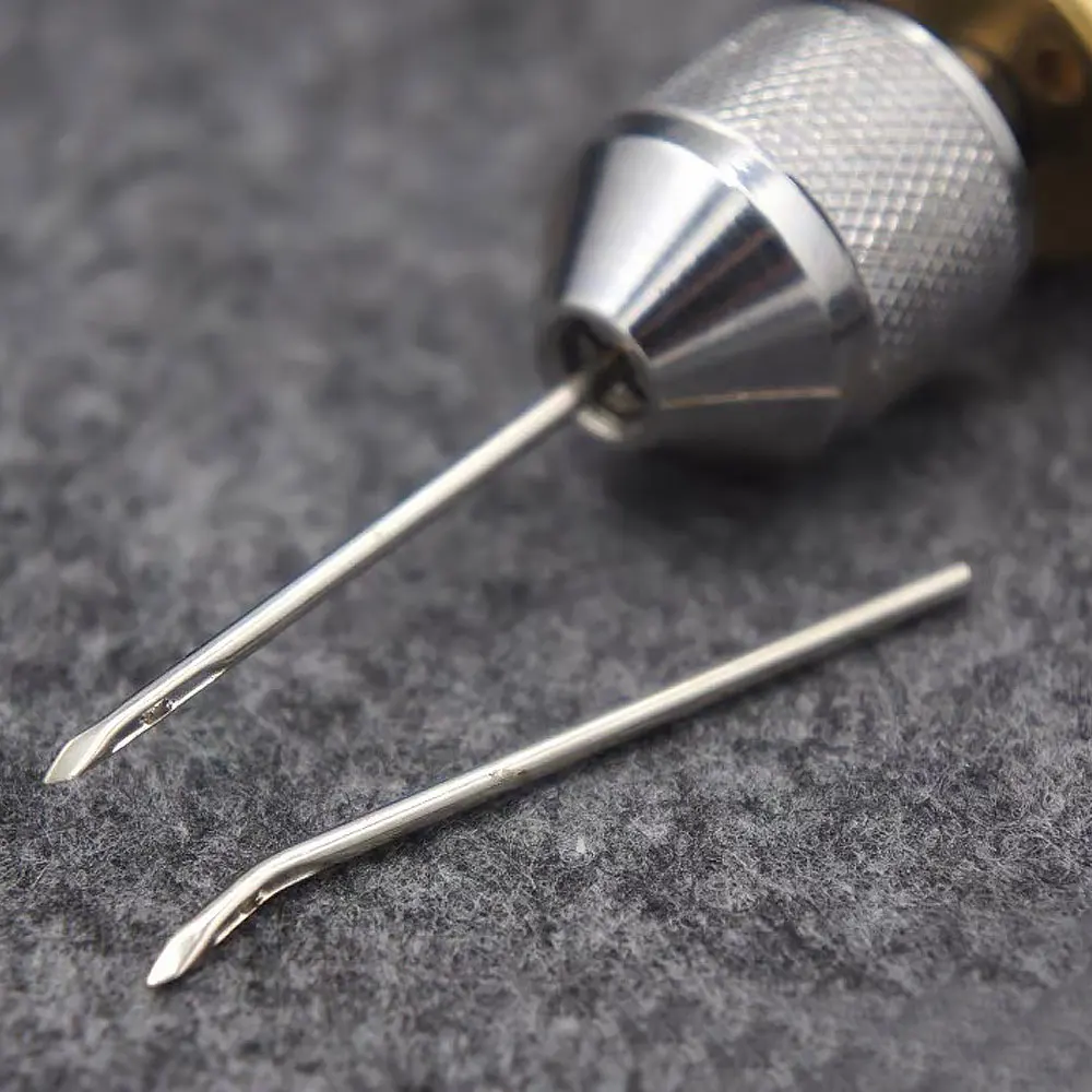 Diy Speedy Stitcher Sewing Awl Tool Kit Leather Sail Waxed Thread Leather Sail Canvas Heavy Repair Sewing Tool