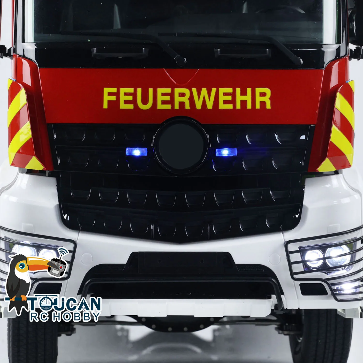1/14 RC Fire Fighting Truck 6x6 Metal Chassis Remote Control Fire Car RTR Light Sound System Painted Assembled RC Toy Gift Model 6