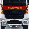 1/14 RC Fire Fighting Truck 6x6 Metal Chassis Remote Control Fire Car RTR Light Sound System Painted Assembled RC Toy Gift Model 6