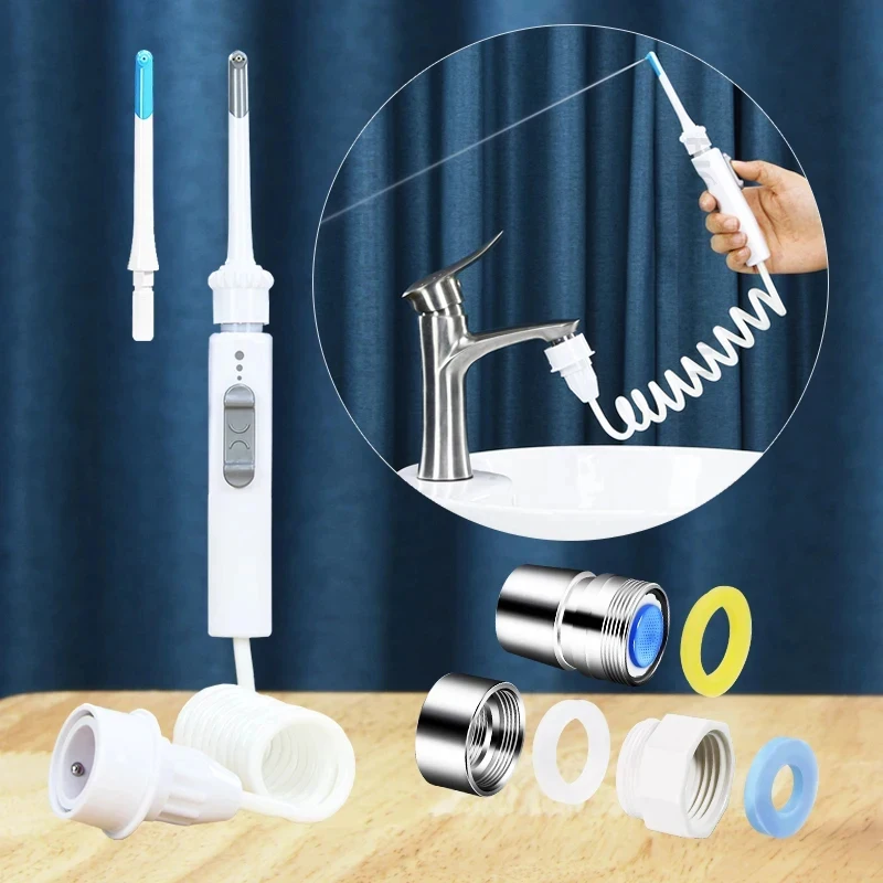 Oral Irrigator Portable Teeth Cleaner Dental Water Flosser Pressure Adjustable