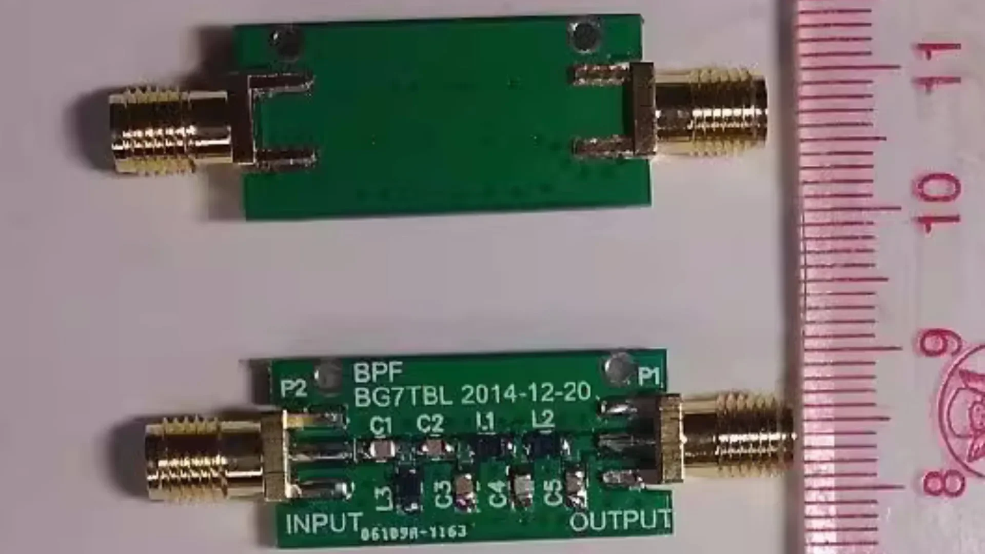 BPF 대역 통과 필터, 낮은 삽입 손실, 10M, 10MHz, 신제품