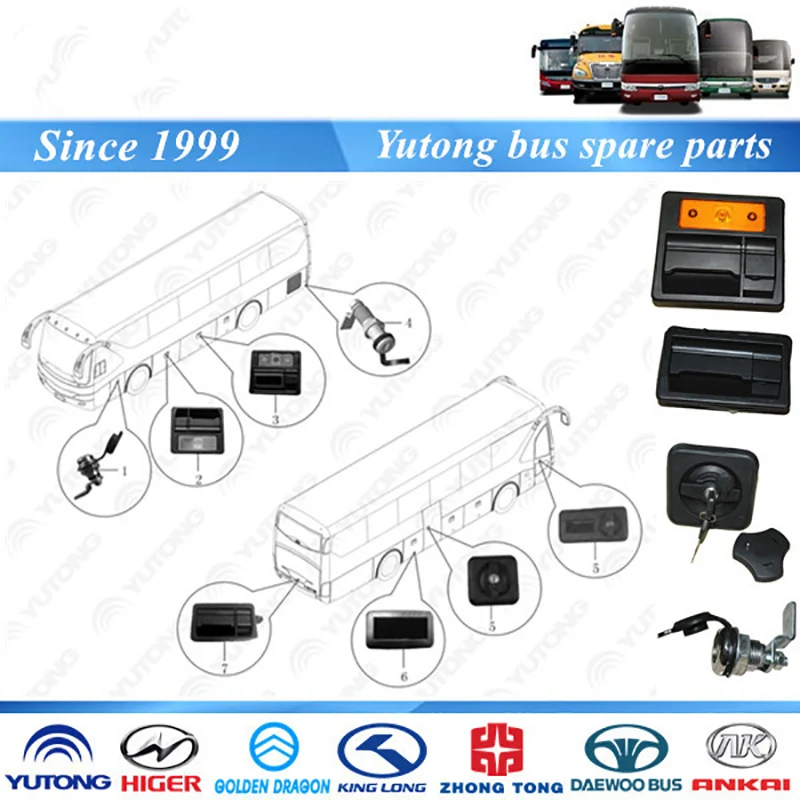 HC-B-1472 Bus Spare Parts Bus Headlight Front Lamp HC-B-1472 For YUTONG