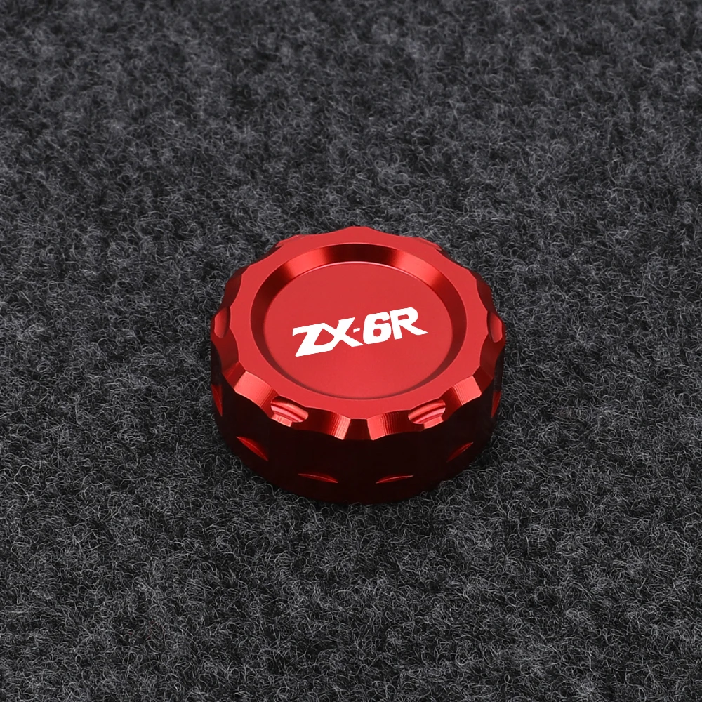 Enhanced Aluminum Rear Brake Fluid Reservoir Cover Cap