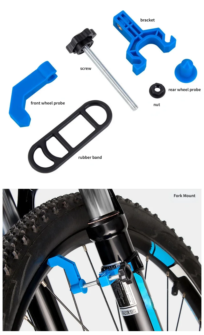 Description Picture 6 of itemMini Bicycle Wheel Truing Stand Bike Rims Adjustment MTB Bike Wheel Repair Tools Bicycle Spoke Wrench Key Cycling Accessories