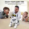 Educational Robot Puppy Robot Pet Remote Control Robot Dog Toy for Toddlers Touch-sensing Stunt Puppy with Programming for Boys 3