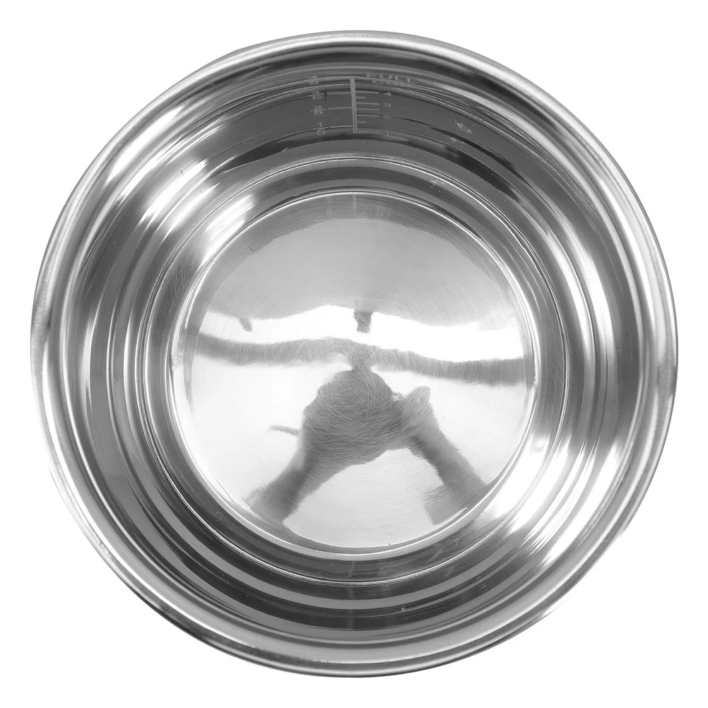 

Rice Cooker Inner Pot 2.5L Rice Cooker Insert Replacement Stainless Steel Rice Cooking Container Electric Rice Cooking Inner