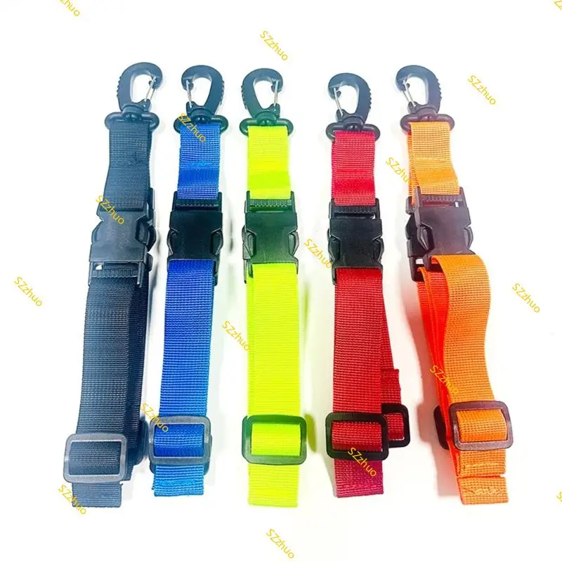 Diving Fin Mask Holder with Clip, Diving Flippers Keeper Quick Releases Buckle