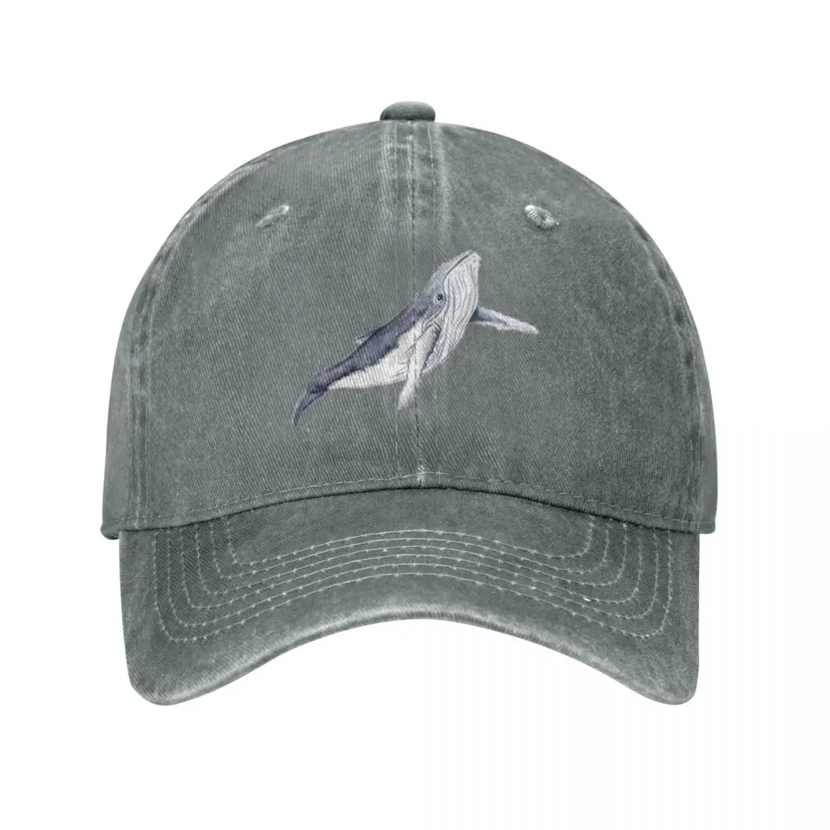 

Humpback whale baby Cap Cowboy Hat Mountaineering winter caps for men Women's