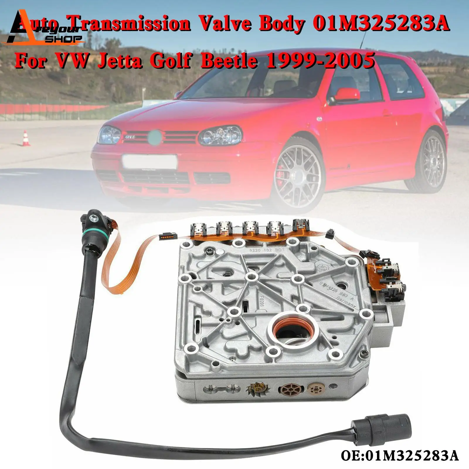 

Корпус клапана трансмиссии автомобиля Areyourshop 01M325283A для VW Jetta Golf Beetle 1999-2005, запчасти для автомобильных аксессуаров