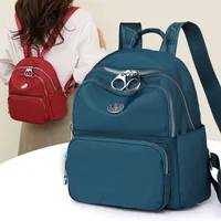 Women Waterproof Nylon Small Travel Backpacks Fashion School Bags for Teenage Girls Female Daypack Mini Shoulder Rucksack 2