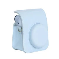 PU Leather Soft Protective Case for Instax Mini 12 Camera with Shoulder Strap Fujifilm Film Camera Travel Bag - Image 4