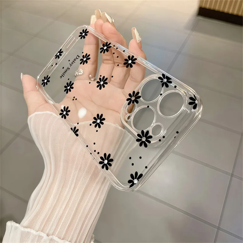 Elegant Daisy Flowers Phone Case