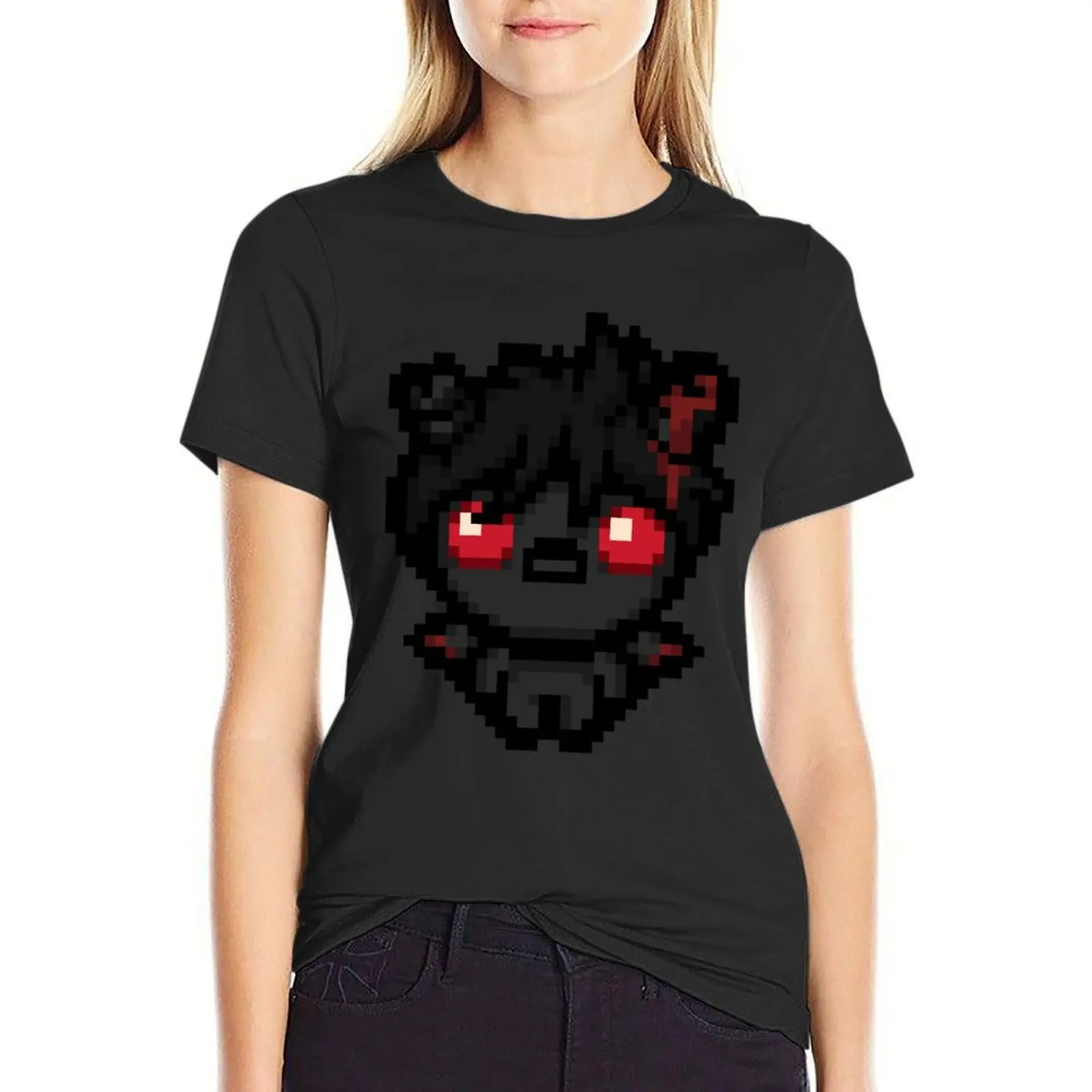 

Tainted Azazel Sprite T-shirt vintage clothes funny Womens clothing