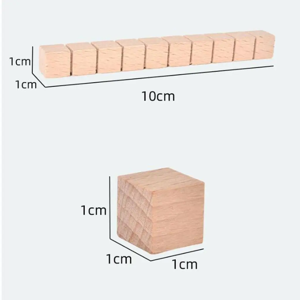 Base Ten Blocks Home Math Manipulative Math Games for Kindergarten Kids