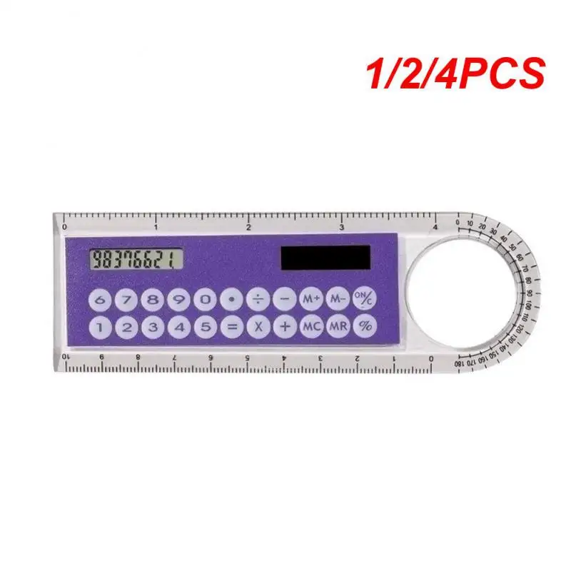 

1/2/4 шт. увеличительное стекло прочная Удобная практичная многофункциональная ультратонкая ручная Солнечная Лупа калькулятор компактные школьные принадлежности