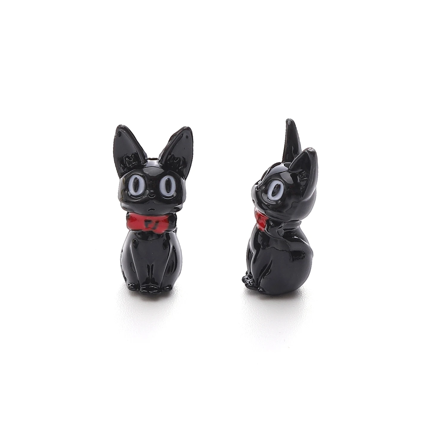 1PC Legierung Nette Katze Perlen Schöne Tier Schmuck Machen Perlen für DIY Handgemachte Halskette Armband Schlüssel Kette Zubehör – Detail 8