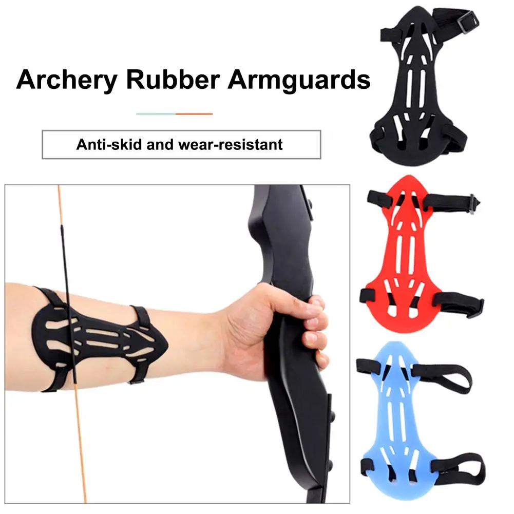 Archery Arm Pad Rubber Archery Arm Guard Tear Resistant Full Protection