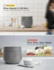 CUCKOO Rice Cooker 3 Cup Uncooked / 6 Cup Cooked, Modern Fuzzy Logic Rice Cooker Small with Delay Timer & Keep Warm 6