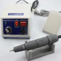 Micromotor Machine MARATHON N3 35k RPM Polishing Handpiece or E type Electric Motor contra angle & straight handpiece 2