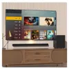 Bluetooth Soundbar With Subwoofer, 2.1 Heavy Bass Surround Sound System, Wall-Mountable TV Speaker, Home Theater Stereo 1