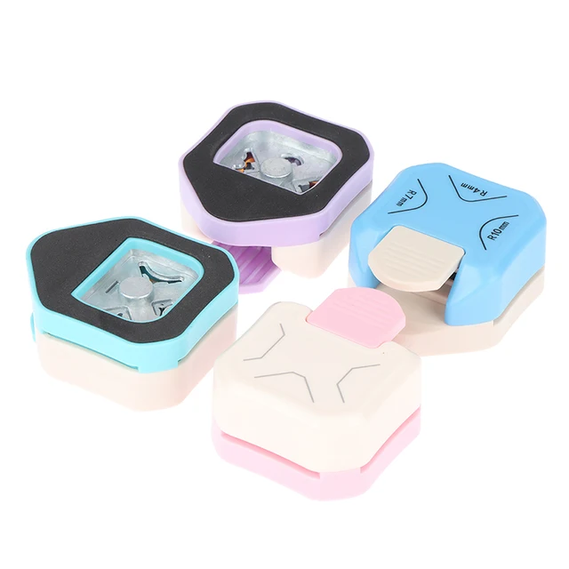 3 In 1 4mm 7mm 10mm Corner Rounder Paper Punch For Paper Cutters For Crafts School Office Supplies 4
