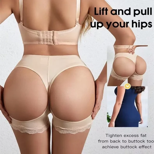 Women High Waist Control Panties Hollow Out Ass Hip Shaper Buttocks Big Ass  Lift Push Up Shapewear Women Open Hip Slim Briefs - AliExpress