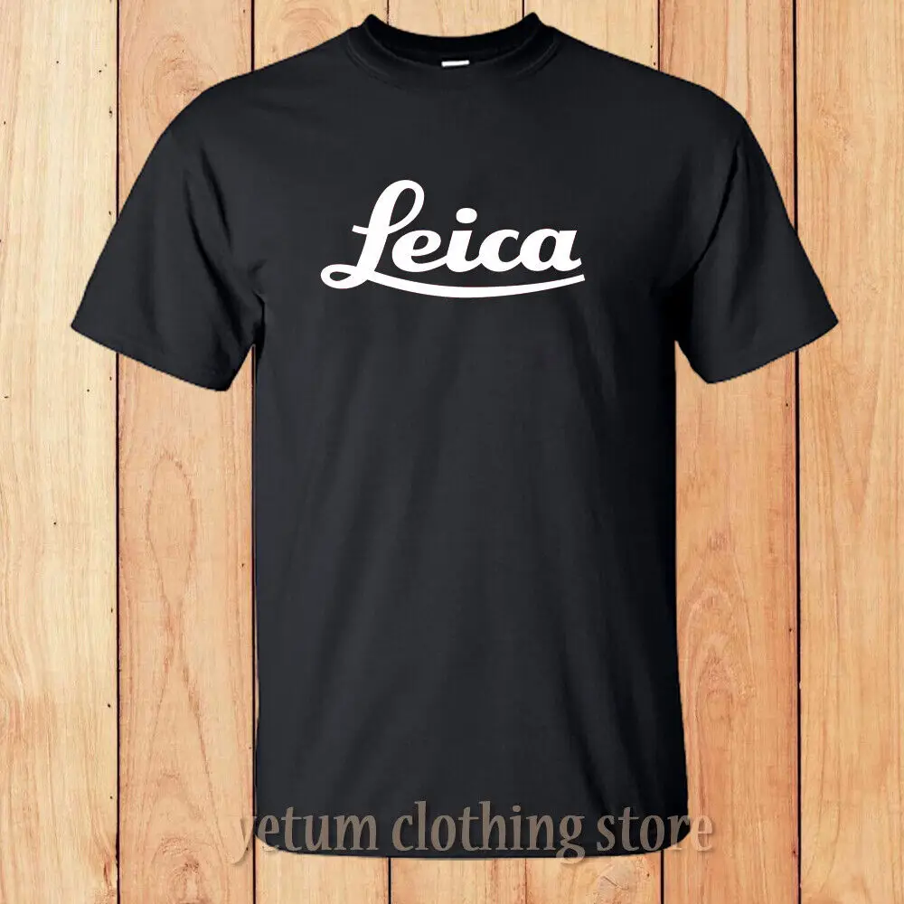 T-Shirt Fotocamera Logo Leica Taglia S - 5Xl