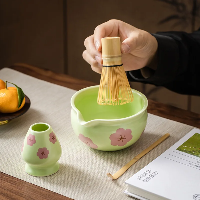 Professional Ceramic Matcha Tea Set 2 Pcs - طقم شا...