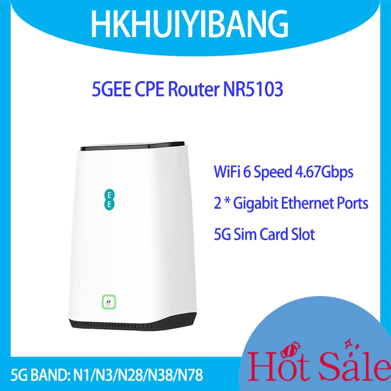 Original Zyxel Nr5103 Office 5g Nr Indoor 5gee Router 4.67 Gbps Wifi 6 ...