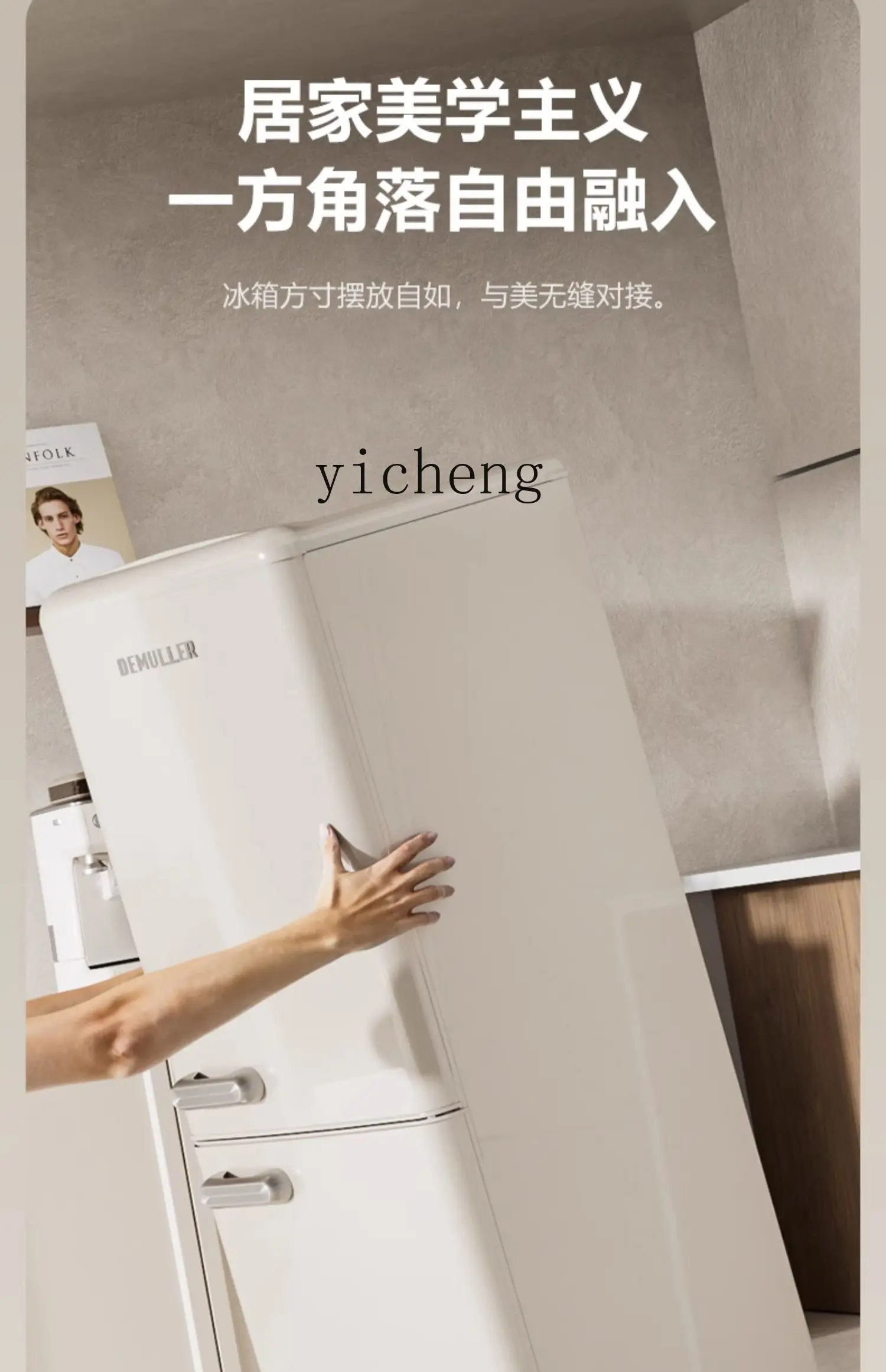 Рисунок 6 - Холодильник большого объема Tqh в стиле ретро