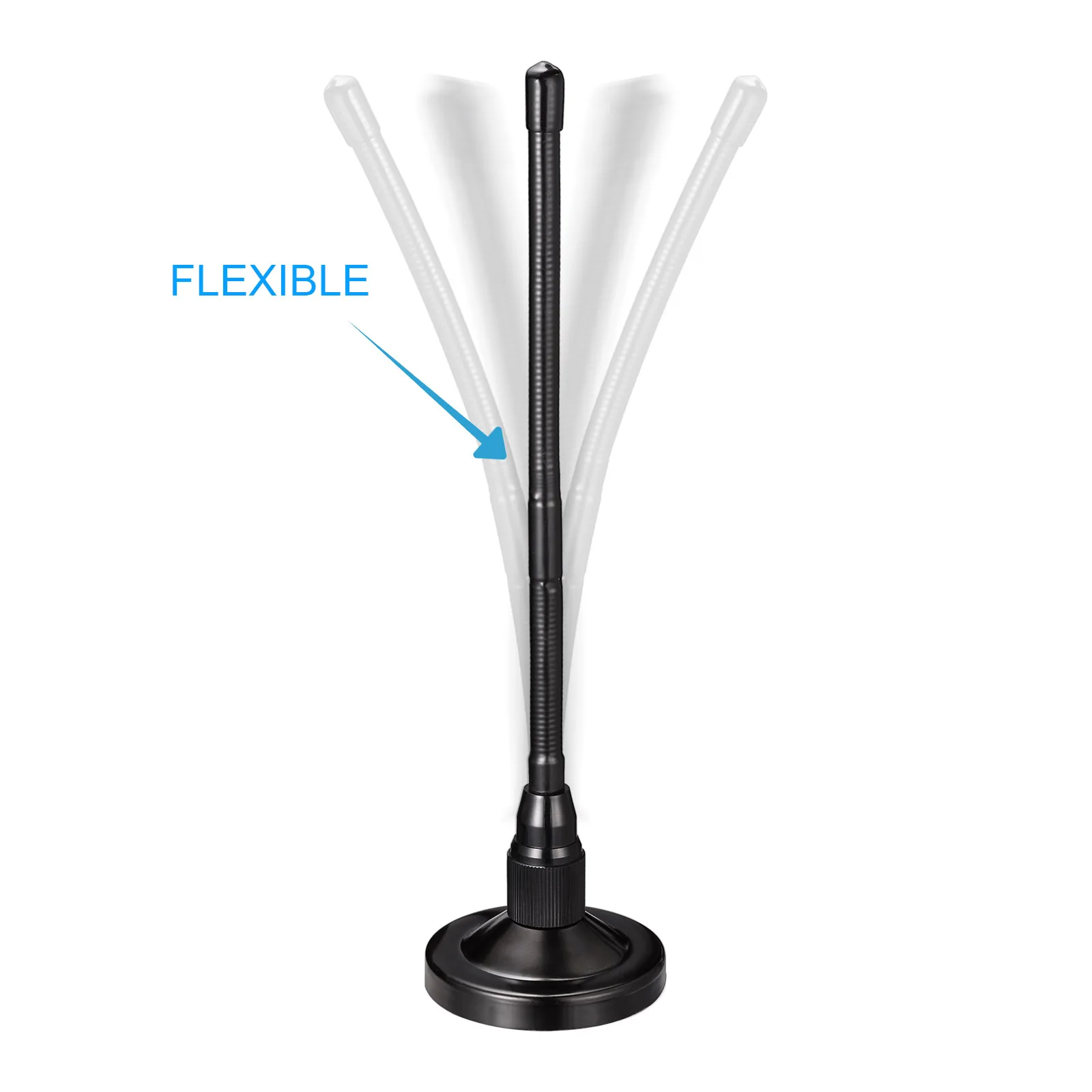 Superbat 27MHz Shortwave Antenna Walkie-Talkie with Magnetic Base UHF Connector Waterproof CB Radio Antenna