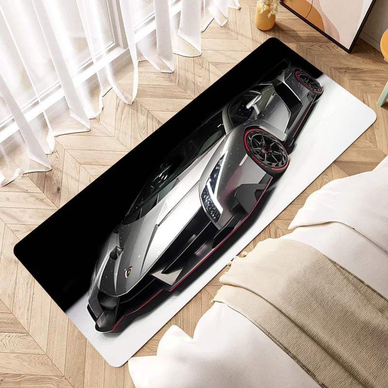 

Lamborghini Entrance Door Mats Kitchen Mat Linving Room Carpet Home Decor Accessories Rugs Carpets Rug Foot Doormat Bathroom