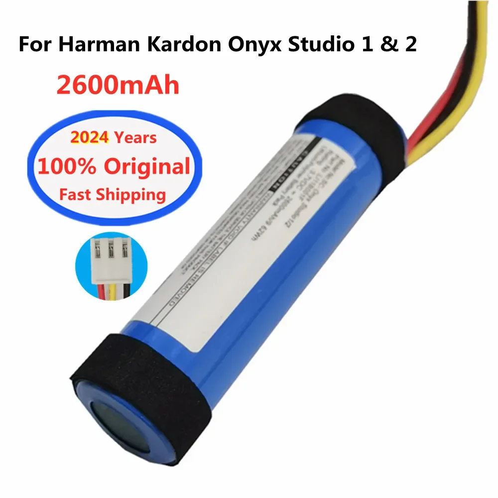 

Аккумулятор для динамика Harman Kardon Onyx Studio 1 2 Studio2 Studio1, 2024 мАч, 2600 лет