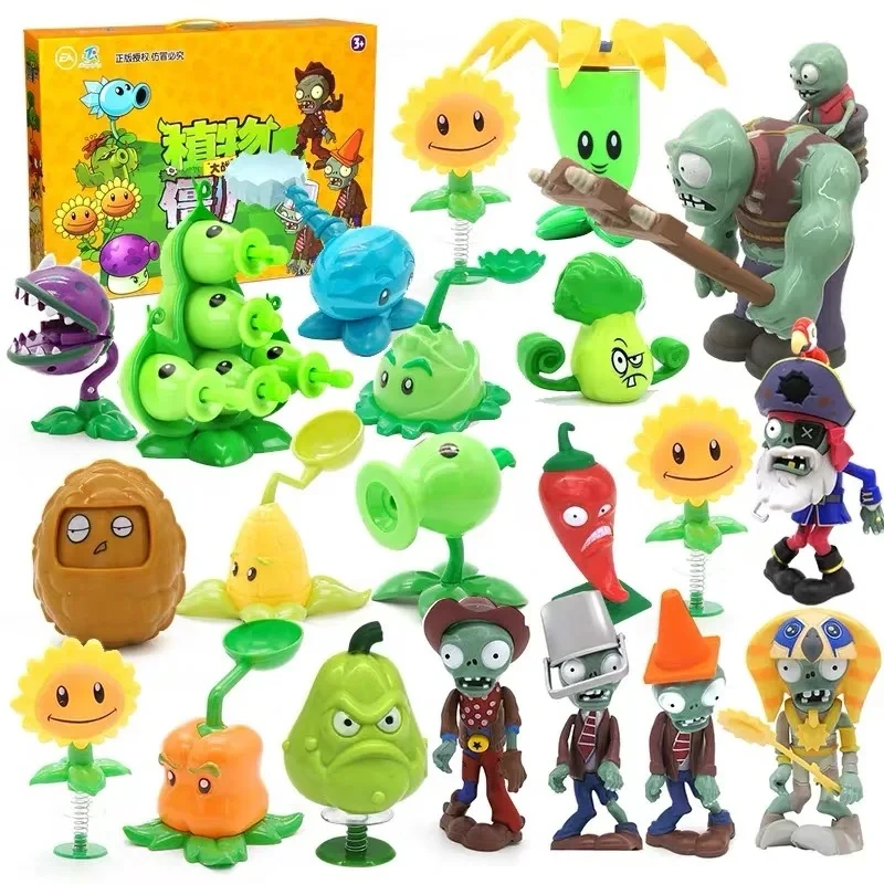 Deluxe Plants vs Zombies Action Figure Set - Unique Collectible Toys & Birthday Gift