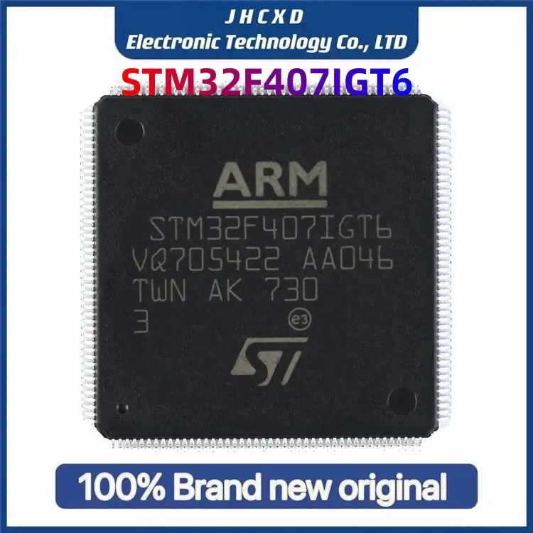 

Оригинальный аутентичный микроконтроллер STM32F407IGT6, упаковка LQFP179, в наличии, spot 407IGT6, 100% оригинальный и аутентичный