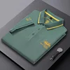 Summer Mens Embroidered Polo Shirts Short Sleeve Shirt Luxury Top Casual Lapel T-shirt Men Breathable Lightweight T Shirt Homme 4