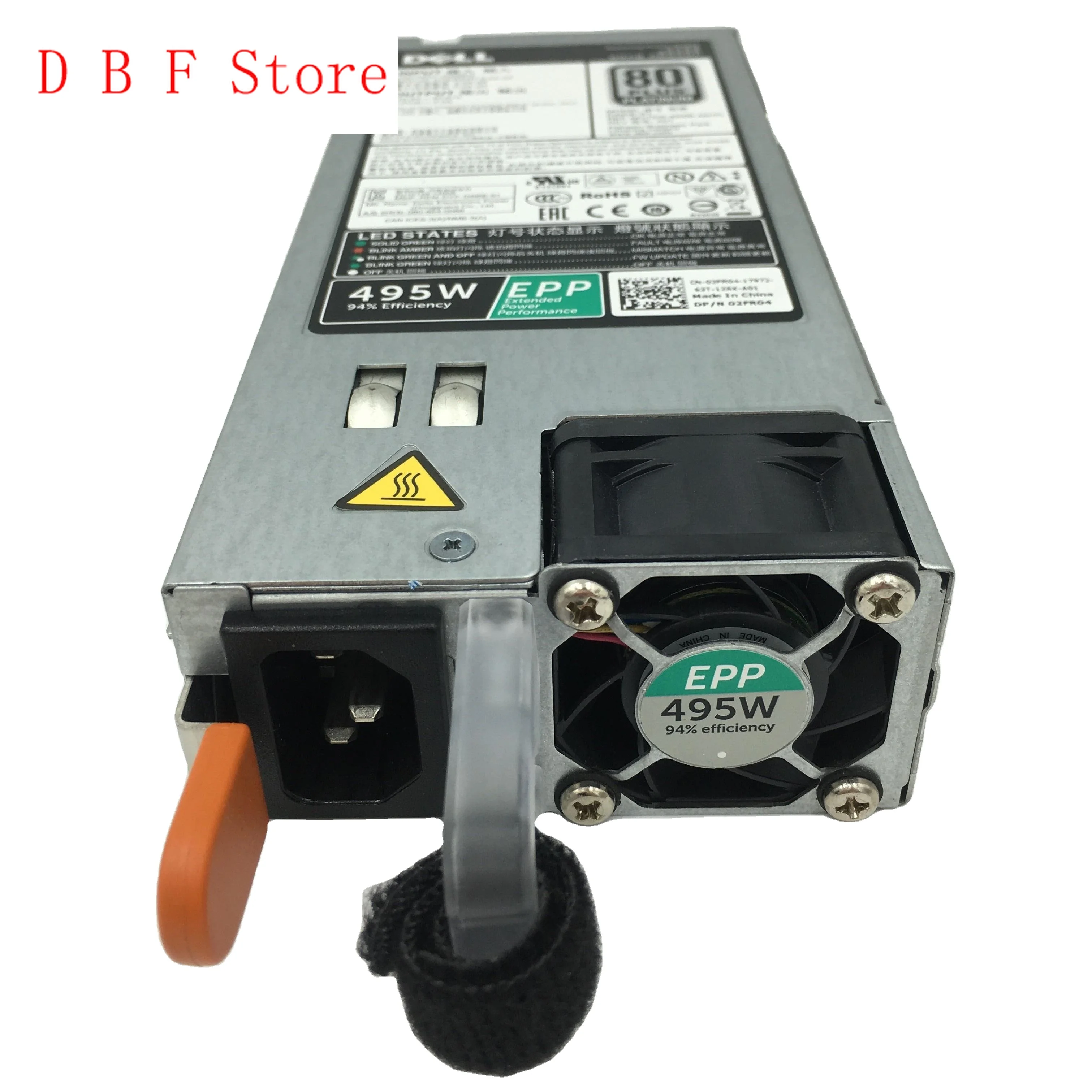 

Блок питания Dell 495 Вт 80Plus Platinum Power 0GRTNK BN24MJ 03GHW3 Dell 495 Вт